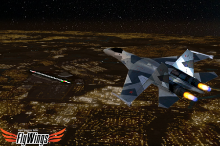 اسکرین شات بازی Flight Simulator Night - Fly Over New York NY 4