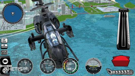 اسکرین شات بازی Helicopter Simulator SimCopter 2017 Free 7
