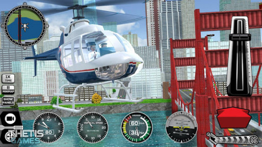 اسکرین شات بازی Helicopter Simulator SimCopter 2017 Free 1
