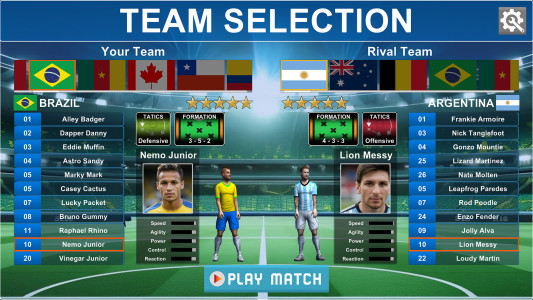 اسکرین شات 2 بازی Soccer Game 2026