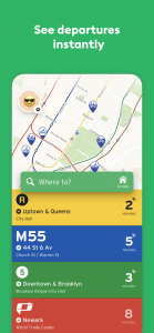 اسکرین شات برنامه Transit • Subway & Bus Times 1