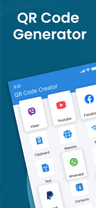 اسکرین شات 3 برنامه QR Code Reader: QR Code Maker