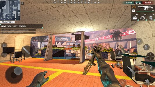 اسکرین شات بازی BattleZone: PvP FPS Shooter 3D 4