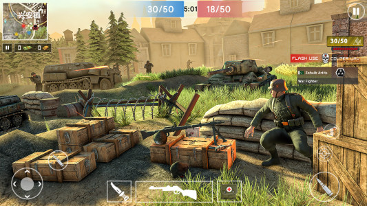 اسکرین شات بازی Gun Shooter Offline Game WW2: 1