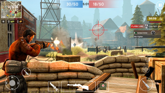 اسکرین شات بازی Gun Shooter Offline Game WW2: 2