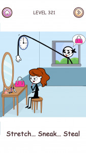 اسکرین شات 1 بازی Stick Robber: Brain Puzzle
