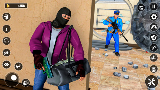 اسکرین شات 1 بازی Vegas Robbery Crime City Game
