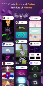 اسکرین شات برنامه Intro video maker 1