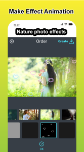 اسکرین شات برنامه Photo effects theme nature, na 7