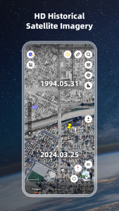 اسکرین شات 1 برنامه Earth 3D Map