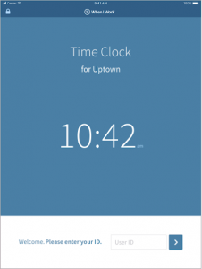 اسکرین شات برنامه Time Clock Terminal 8