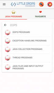 اسکرین شات برنامه Learn Java Programs 2
