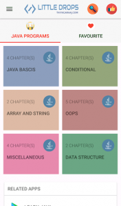 اسکرین شات برنامه Learn Java Programs 1