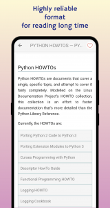 اسکرین شات برنامه Python Documentation 7