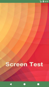 اسکرین شات برنامه Screen Test Pro 1