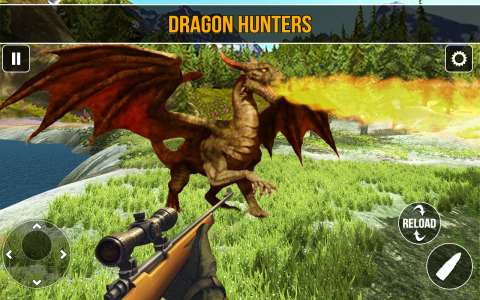 اسکرین شات 1 بازی Dragon Shooting Dragon Games