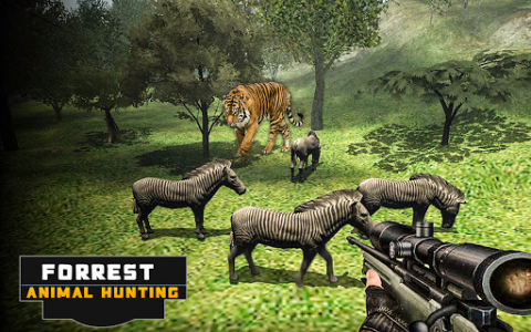 اسکرین شات بازی Forest Animal Hunting 2018 - 3D 8