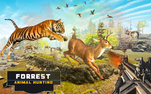 اسکرین شات بازی Forest Animal Hunting 2018 - 3D 6