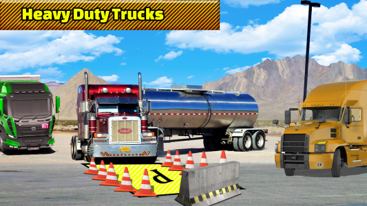 اسکرین شات بازی Truck Parking Truck Games 2