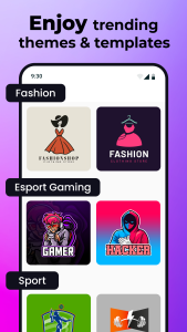 اسکرین شات 5 برنامه Logo Maker & Logo Creator