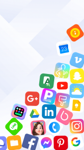 اسکرین شات 6 برنامه Rolling Icon: 3D Wallpaper