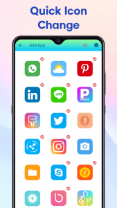 اسکرین شات 3 برنامه Rolling Icon: 3D Wallpaper