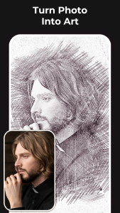 اسکرین شات 3 برنامه Pencil Sketch Photo Editor