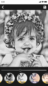 اسکرین شات برنامه Pencil Sketch Photo Editor 1