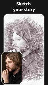 اسکرین شات 6 برنامه Pencil Sketch Photo Editor