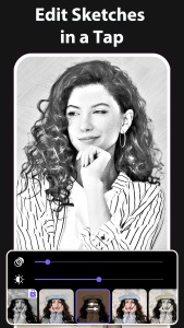 اسکرین شات 3 برنامه Pencil Sketch Photo Editor