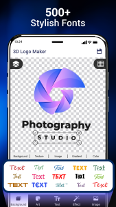 اسکرین شات 7 برنامه 3D Logo Maker and Logo Creator