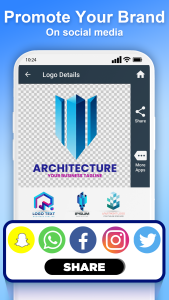 اسکرین شات 8 برنامه 3D Logo Maker and Logo Creator