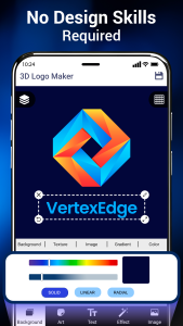 اسکرین شات 2 برنامه 3D Logo Maker and Logo Creator