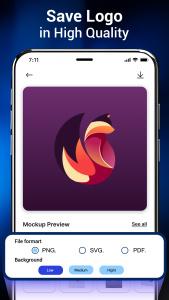 اسکرین شات 4 برنامه 3D Logo Maker and Logo Creator