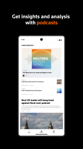 اسکرین شات برنامه Reuters News 3