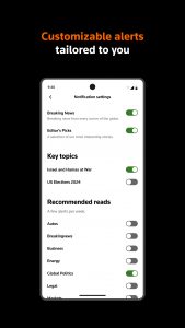 اسکرین شات 1 برنامه Reuters News