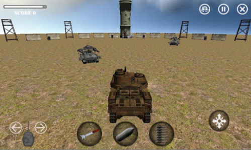 اسکرین شات بازی Battle of Tanks 3D Reloaded 6