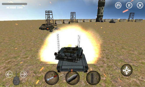اسکرین شات بازی Battle of Tanks 3D Reloaded 2