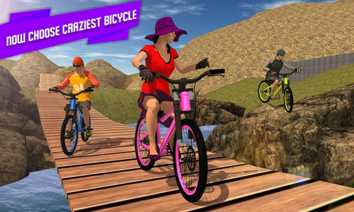 اسکرین شات 5 بازی BMX Offroad Bicycle Rider Game