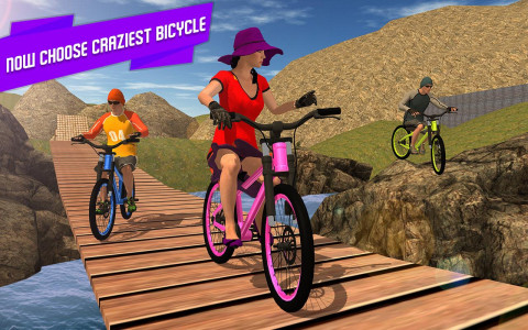 اسکرین شات بازی BMX Offroad Bicycle Rider Game 2