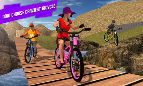 اسکرین شات بازی BMX Offroad Bicycle Rider Game 5