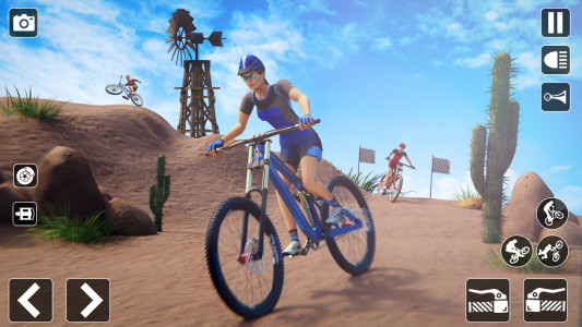 اسکرین شات 1 بازی BMX Offroad Bicycle Rider Game