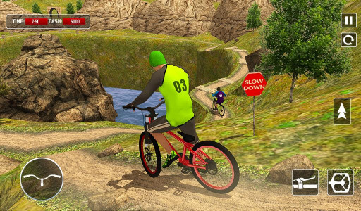 اسکرین شات بازی BMX Offroad Bicycle Rider Game 4