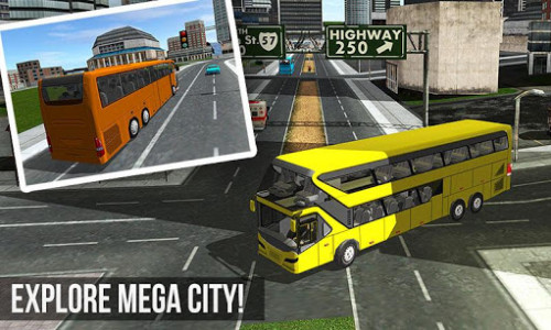 اسکرین شات بازی Bus Simulator 2019 - Coach Driving 3