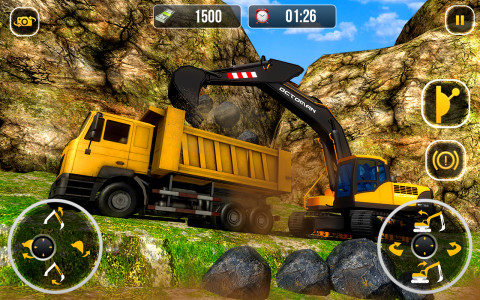 اسکرین شات بازی Excavator Construction Jcb 3D 4