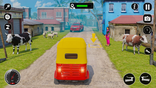 اسکرین شات 3 بازی Tuk Tuk Auto Rickshaw Driver3d