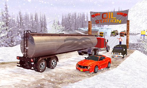 اسکرین شات 2 بازی Truck Games 3d- Oil Tanker Sim