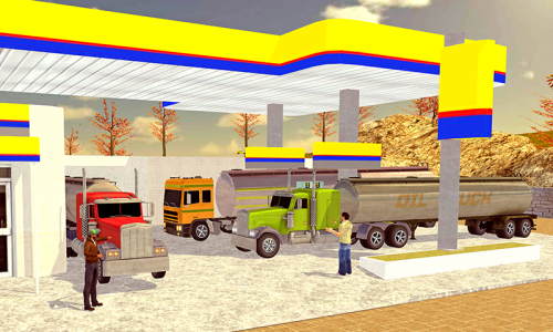 اسکرین شات بازی Truck Games 3d- Oil Tanker Sim 4
