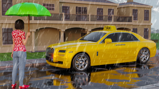 اسکرین شات 4 بازی USA City Taxi Driver Mania Fun