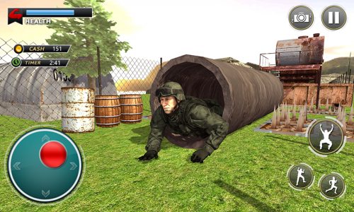 اسکرین شات بازی US Army Training Camp Commando 3